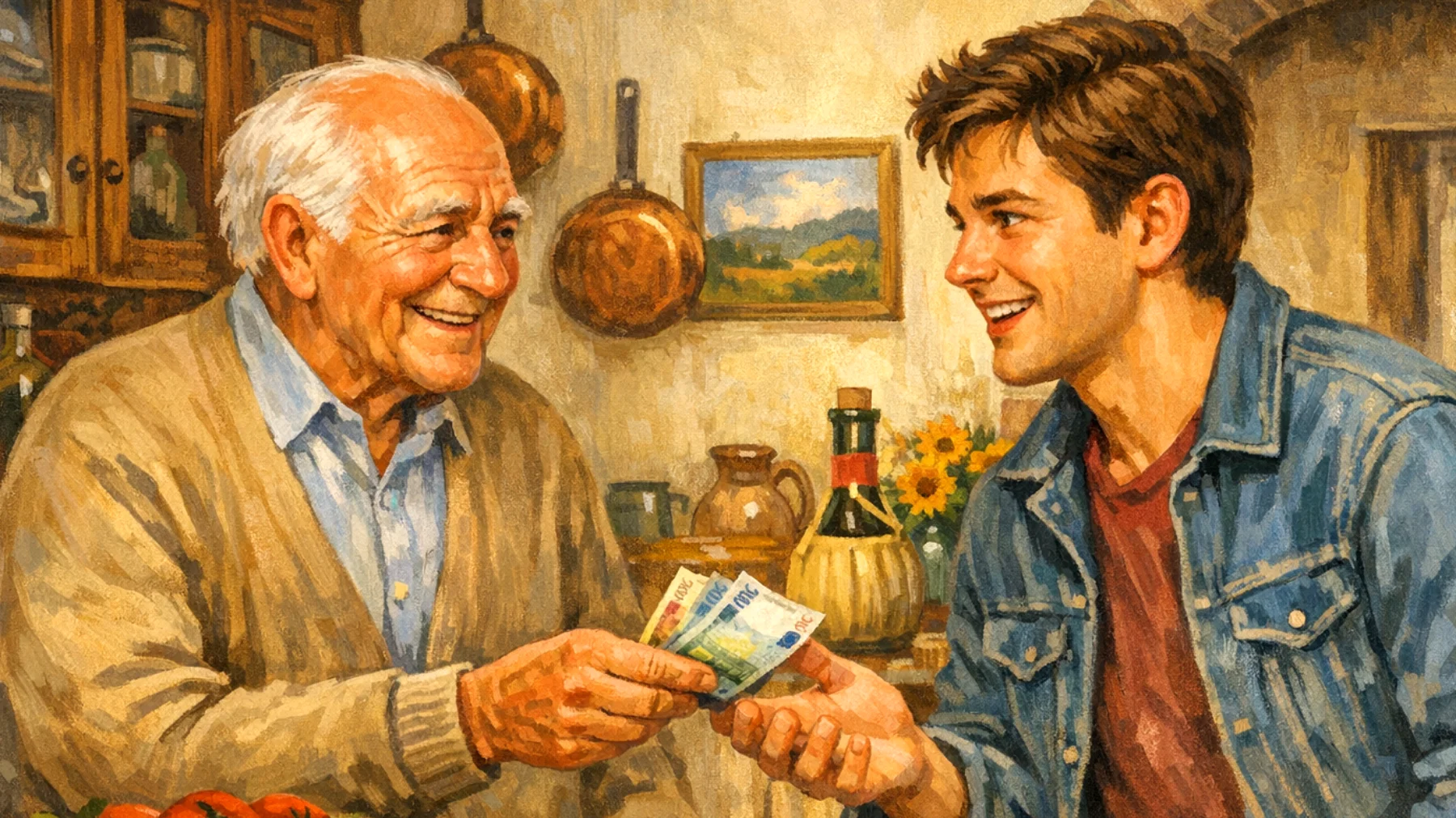 Il nonno tende a essere eccessivamente permissivo con i nipoti giovani adulti, creando aspettative irrealistiche e ostacolando il loro processo di maturazione e responsabilizzazione"